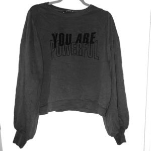 Zara You Are Powerful sweater
